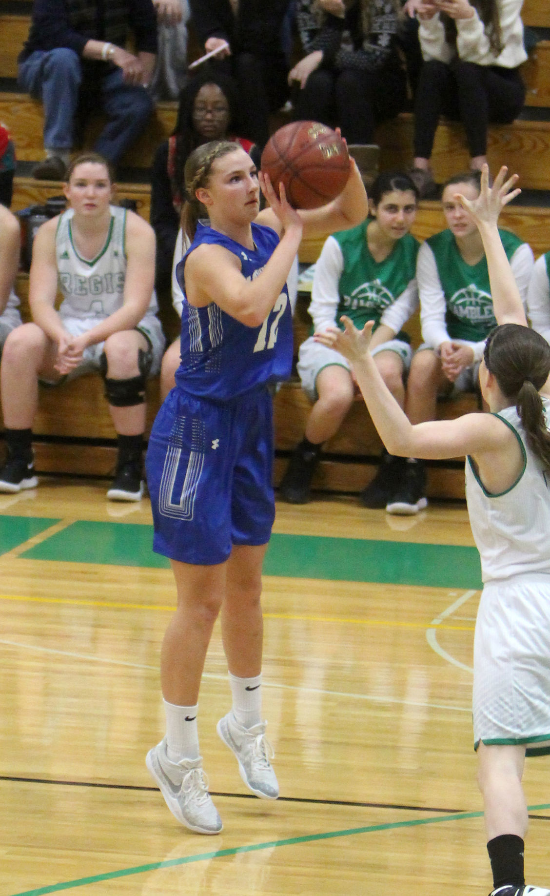 McDonell at Eau Claire Regis girls basketball 12-21-18